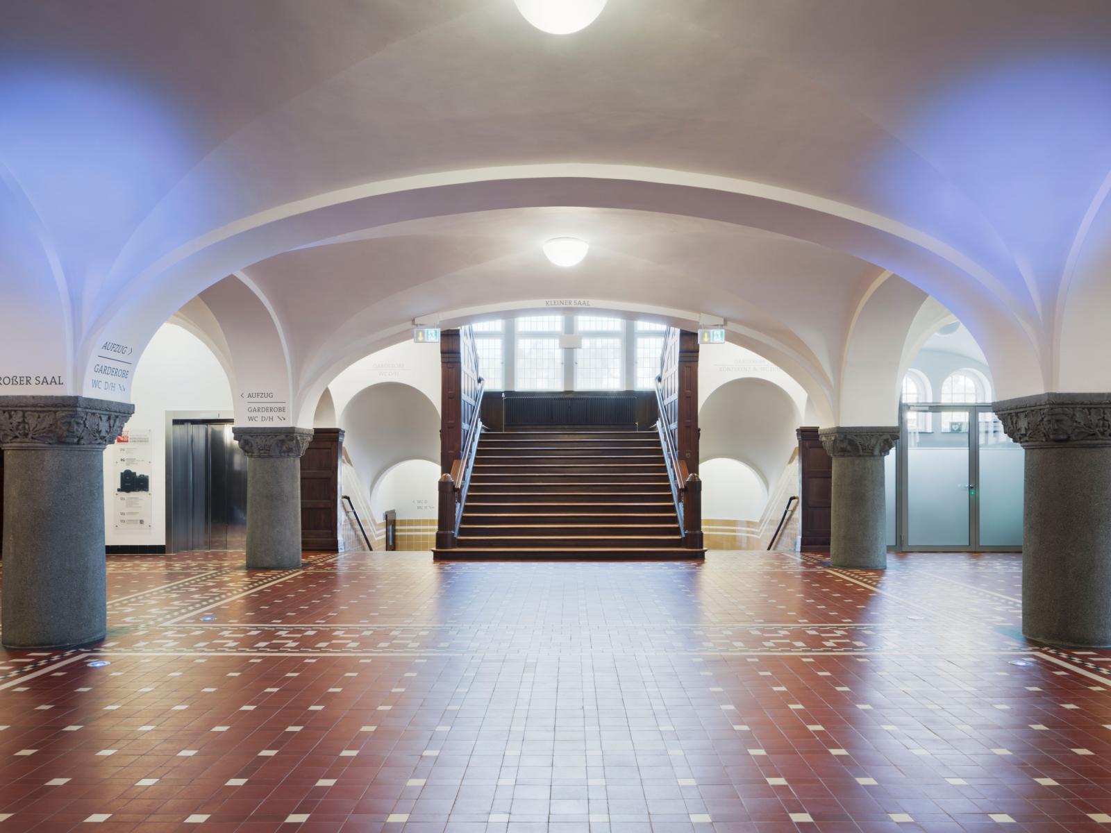 Bürgerhaus Velbert-Langenberg Leitsystem Orientierungssystem