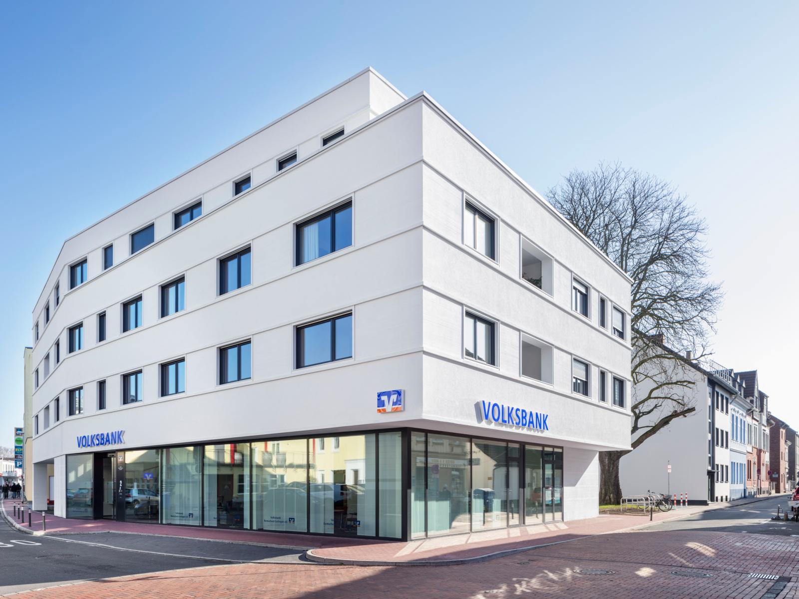Wohnbau Kastanienhof Fassadenecke