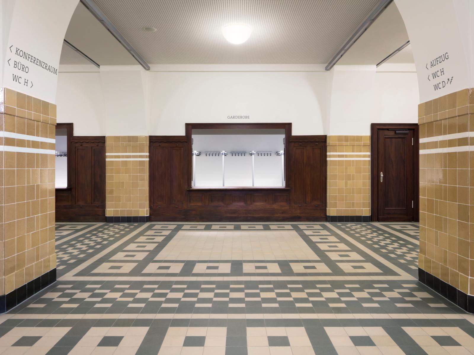 Bürgerhaus Velbert-Langenberg Garderobe