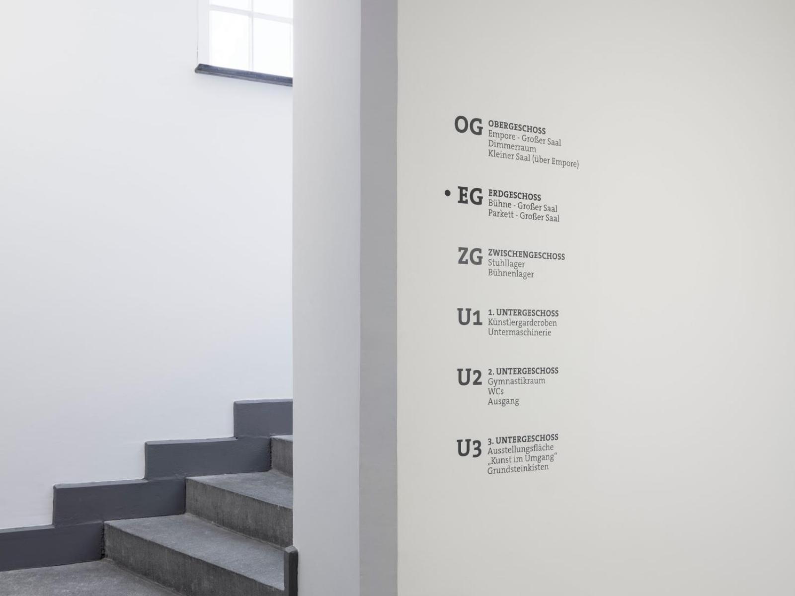 Bürgerhaus Velbert-Langenberg Leitsystem