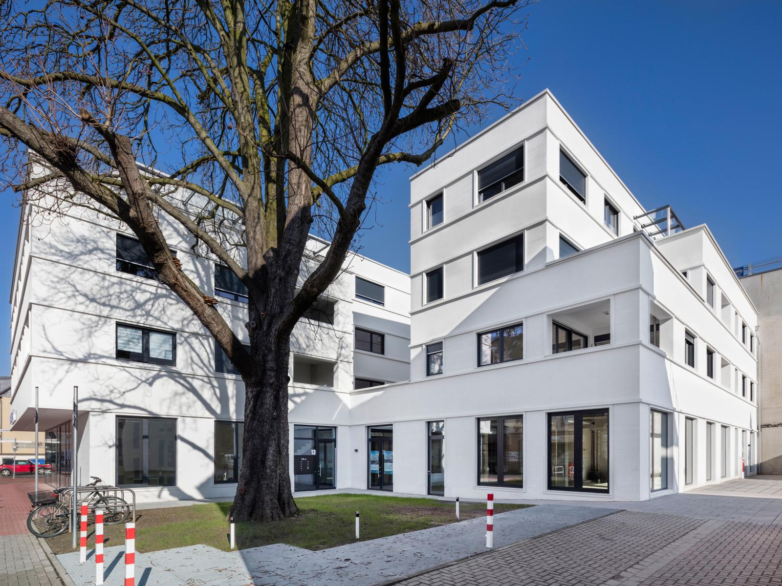 Wohnbau Kastanienhof Eingang