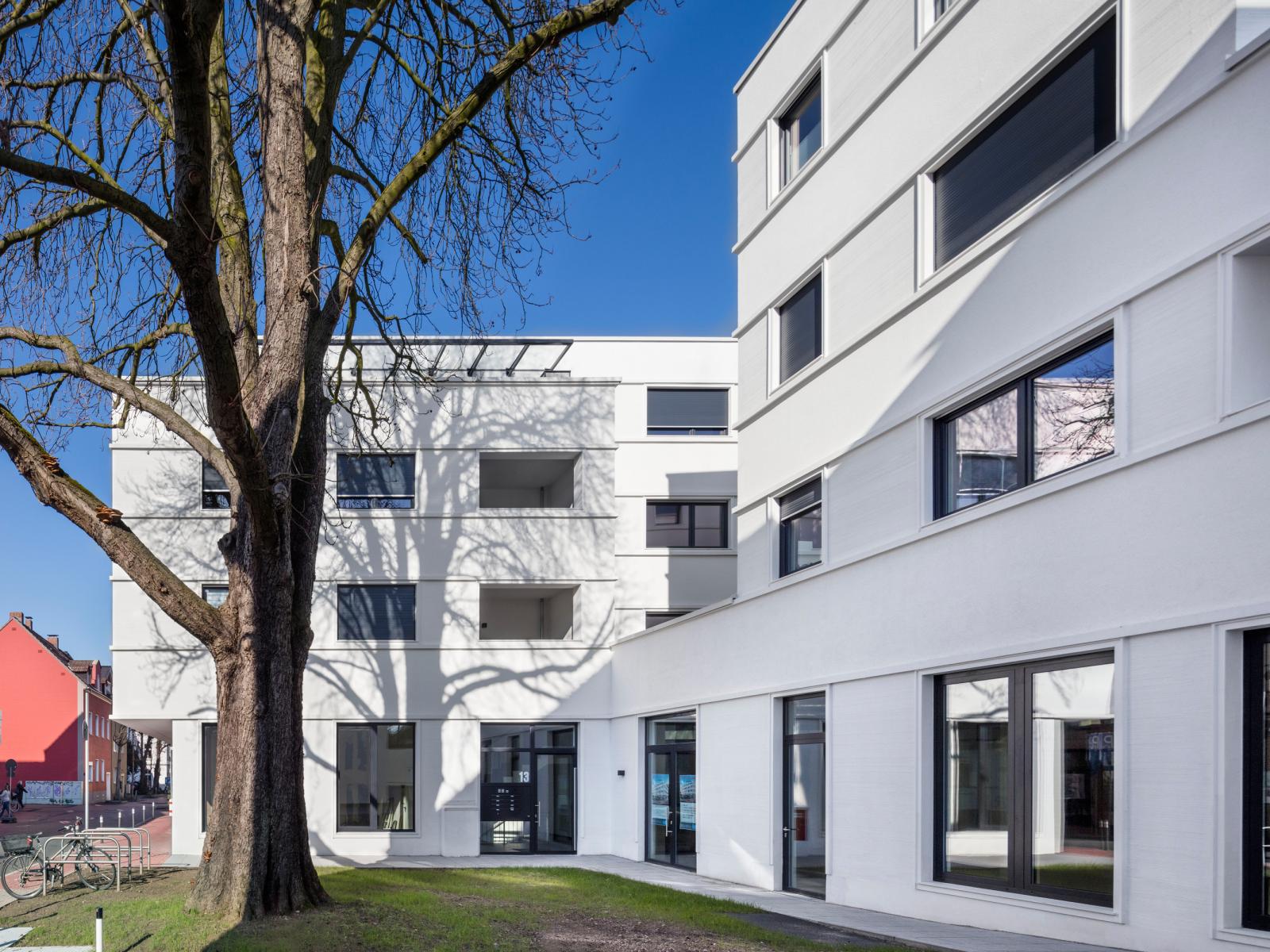 Wohnbau Kastanienhof Innenhof